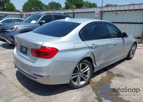 2016 BMW 328I из США, поврежденный, VIN WBA8E9G59GNU28461